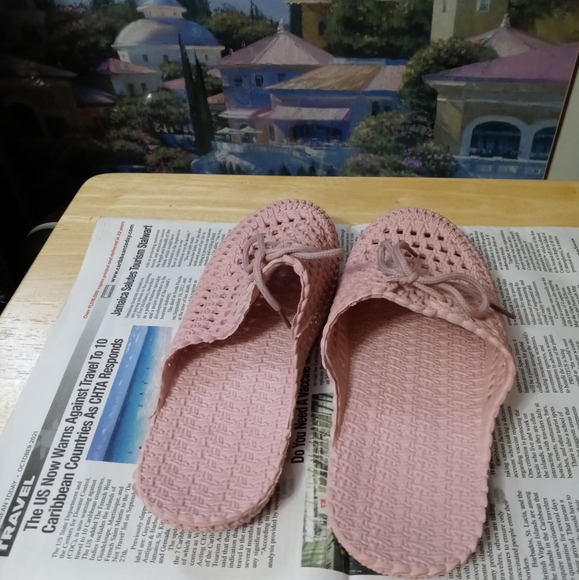 🌉⛵FFG PINK COMFORT SLIPPERS,6🏫 - Picture 11 of 12